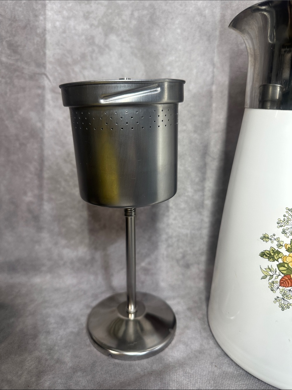Vintage Corning ware spice of life percolator 12 cup complete - Picture 3 of 7